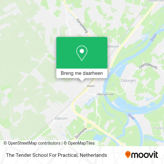 The Tender School For Practical kaart