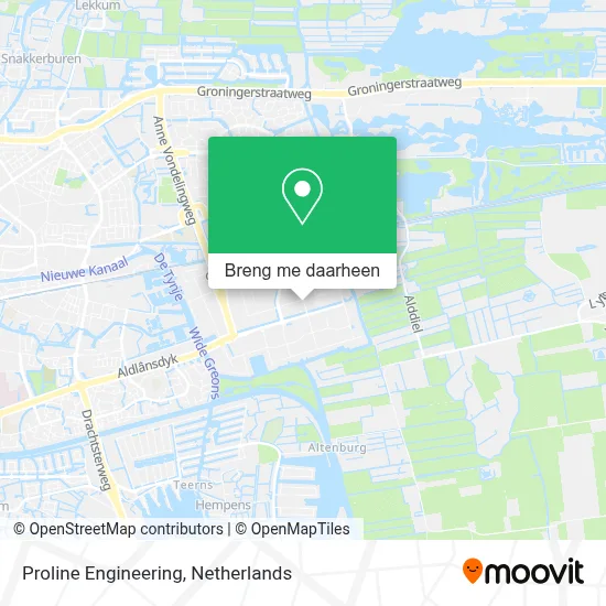 Proline Engineering kaart