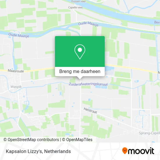 Kapsalon Lizzy's kaart