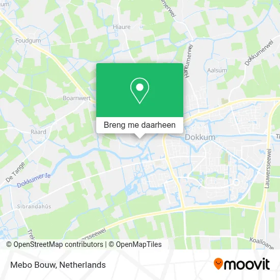 Mebo Bouw kaart