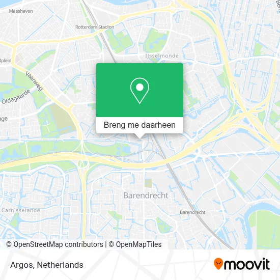Argos kaart