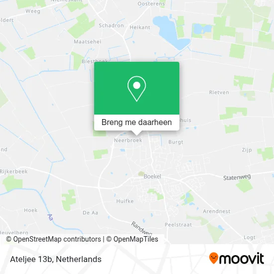 Ateljee 13b kaart