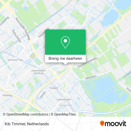 Kib Timmer kaart