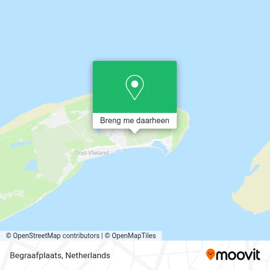 Begraafplaats kaart