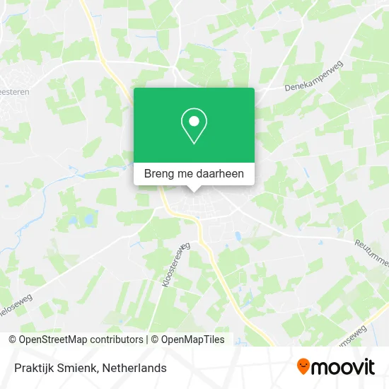 Praktijk Smienk kaart