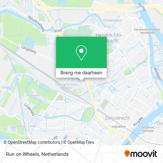 Run on Wheels kaart