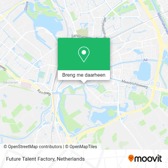 Future Talent Factory kaart