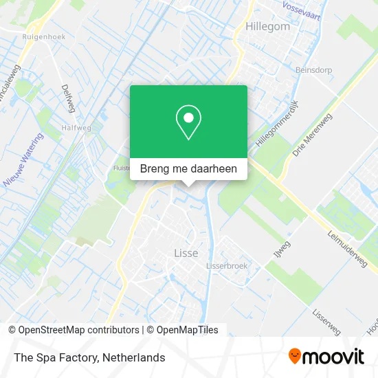 The Spa Factory kaart
