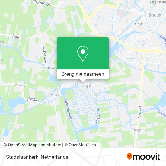 Stadslaankerk kaart