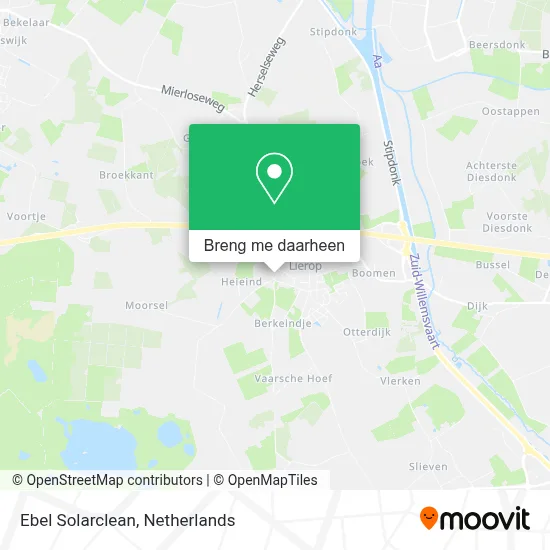 Ebel Solarclean kaart