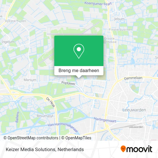 Keizer Media Solutions kaart