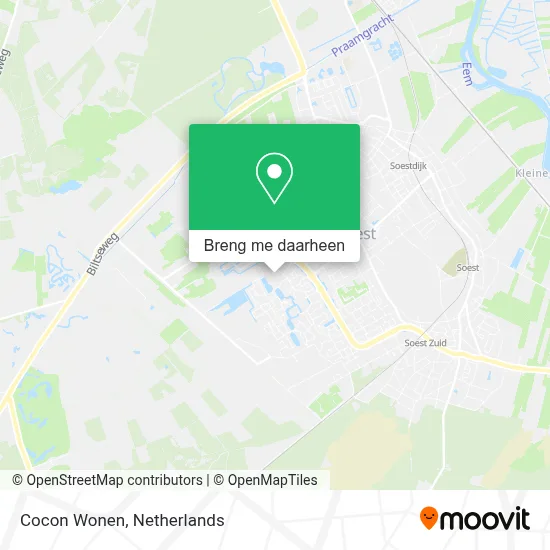 Cocon Wonen kaart