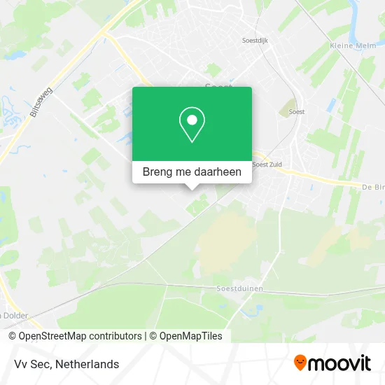 Vv Sec kaart