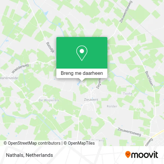 Nathals kaart