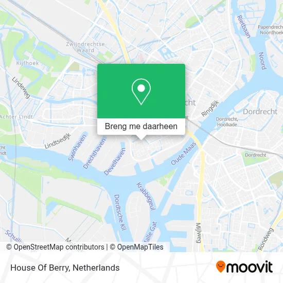 House Of Berry kaart