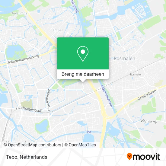 Tebo kaart