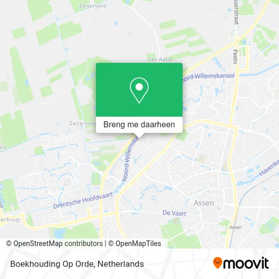 Boekhouding Op Orde kaart
