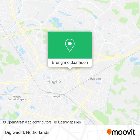 Digiwacht kaart