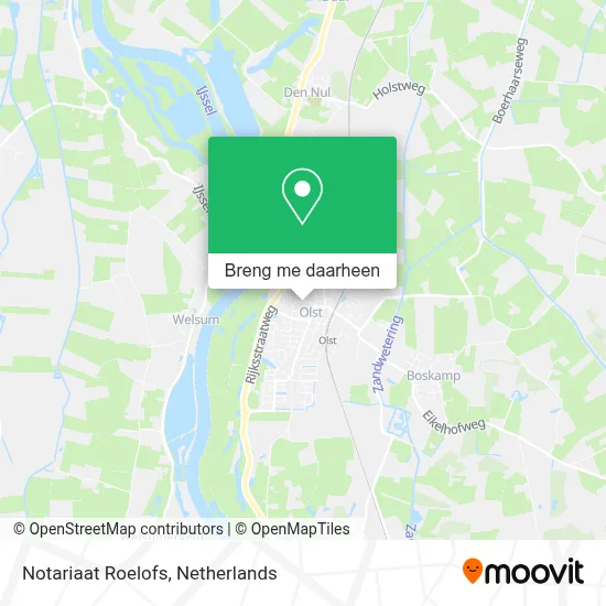Notariaat Roelofs kaart