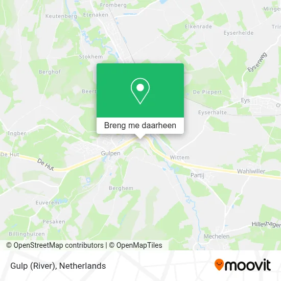 Gulp (River) kaart