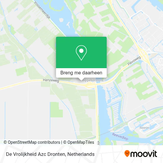 De Vrolijkheid Azc Dronten kaart