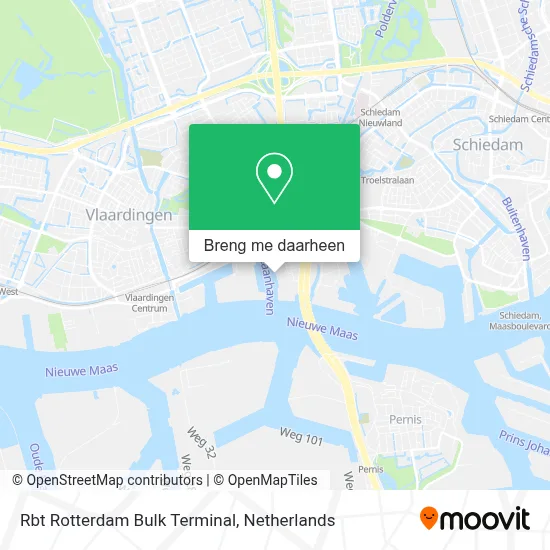 Rbt Rotterdam Bulk Terminal kaart
