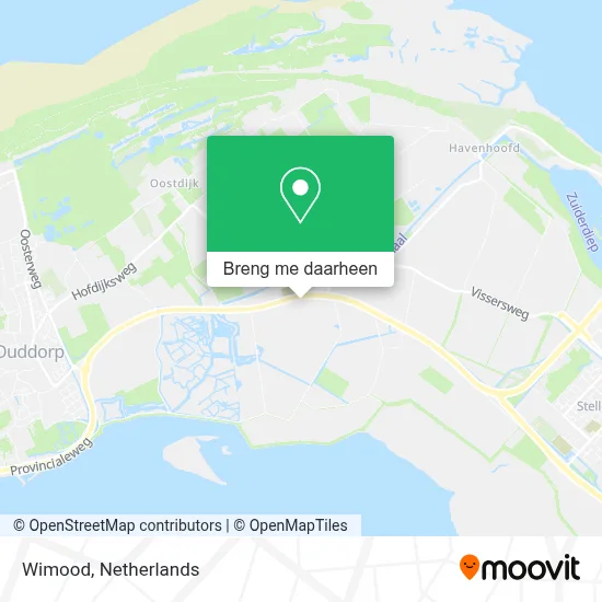 Wimood kaart