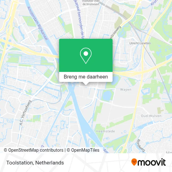 Toolstation kaart