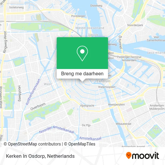 Kerken In Osdorp kaart