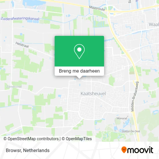 Browsr kaart
