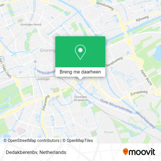 Dedakberenbv kaart