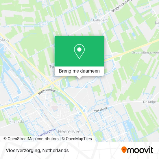 Vloerverzorging kaart