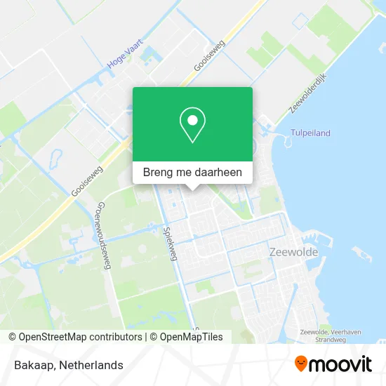 Bakaap kaart