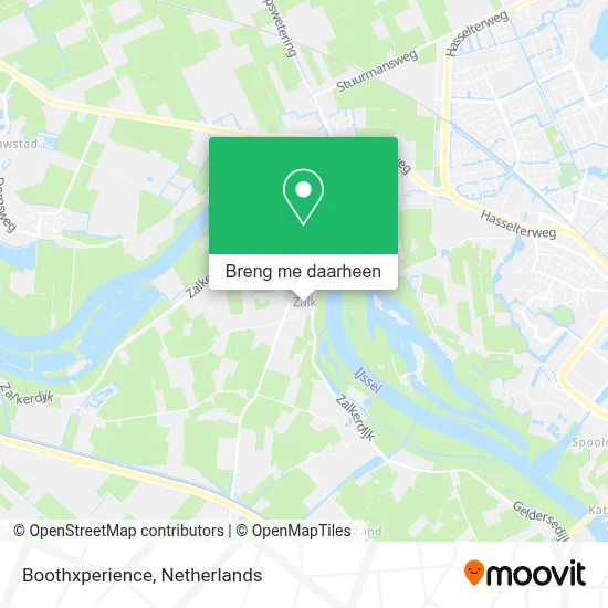 Boothxperience kaart