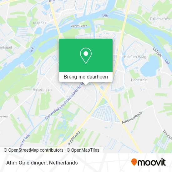 Atim Opleidingen kaart