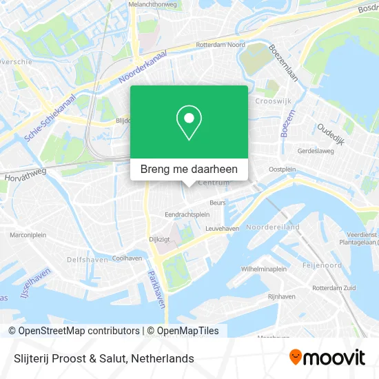 Slijterij Proost & Salut kaart