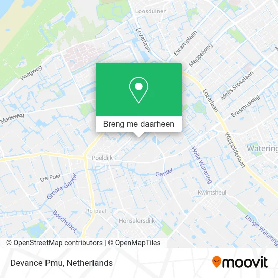 Devance Pmu kaart