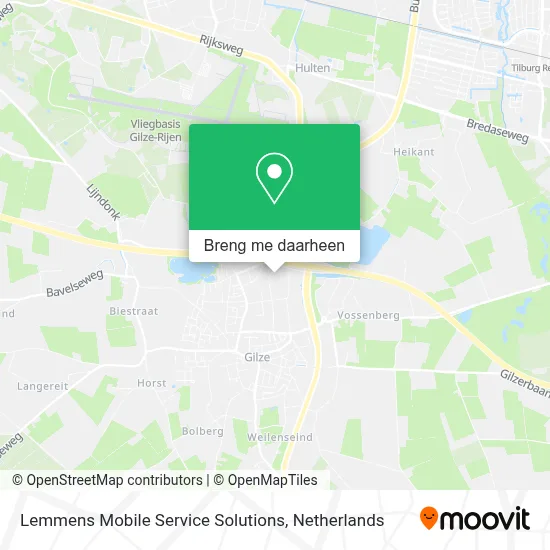 Lemmens Mobile Service Solutions kaart