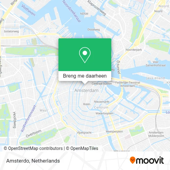 Amsterdo kaart