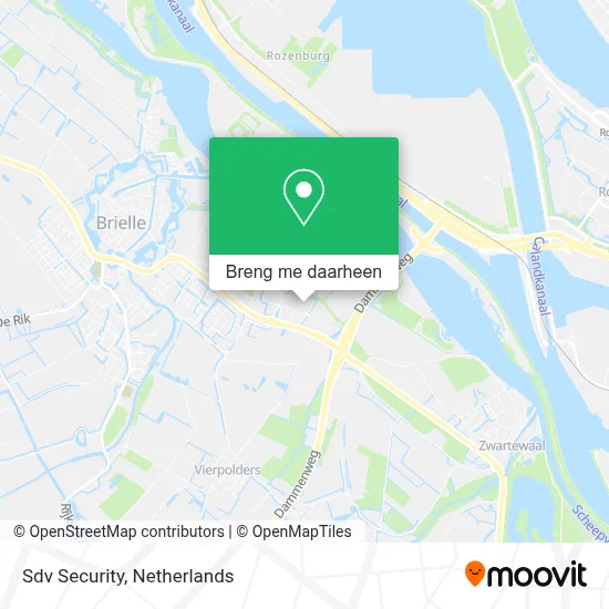 Sdv Security kaart