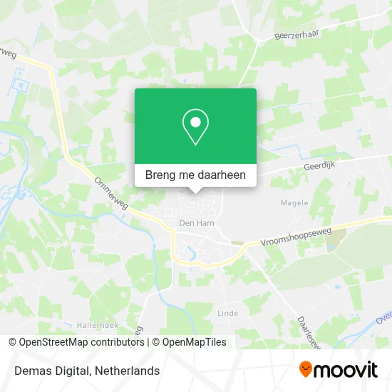 Demas Digital kaart