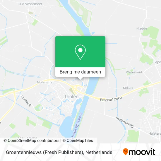 Groentennieuws (Fresh Publishers) kaart