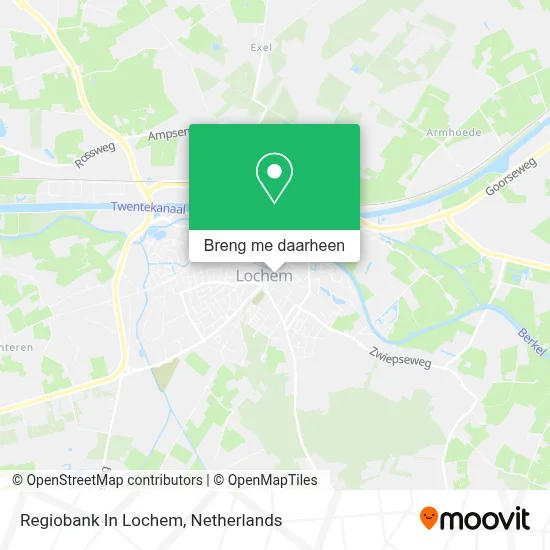 Regiobank In Lochem kaart
