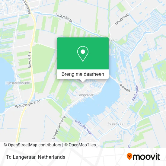 Tc Langeraar kaart