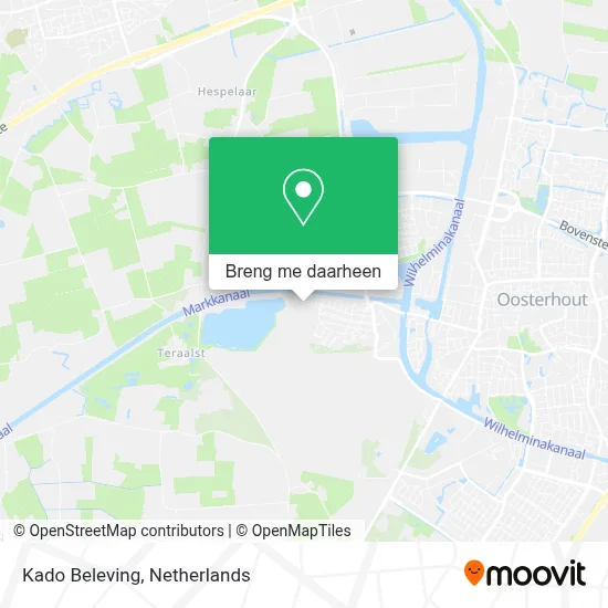 Kado Beleving kaart