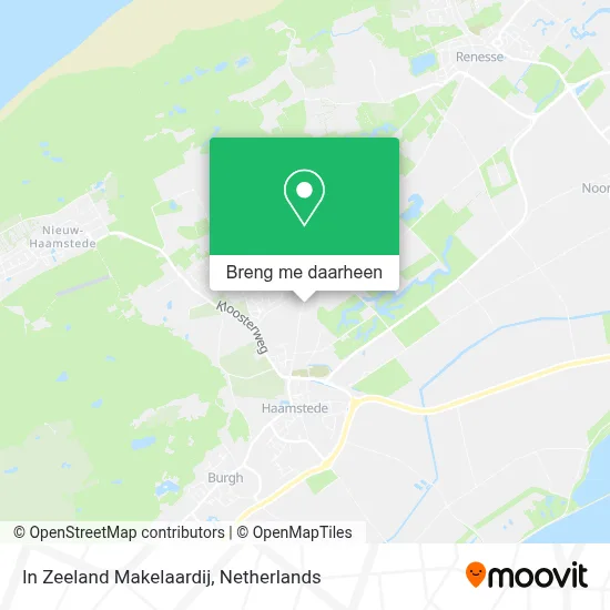 In Zeeland Makelaardij kaart