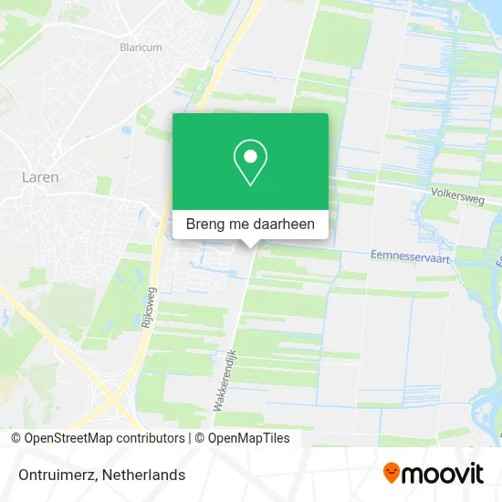 Ontruimerz kaart