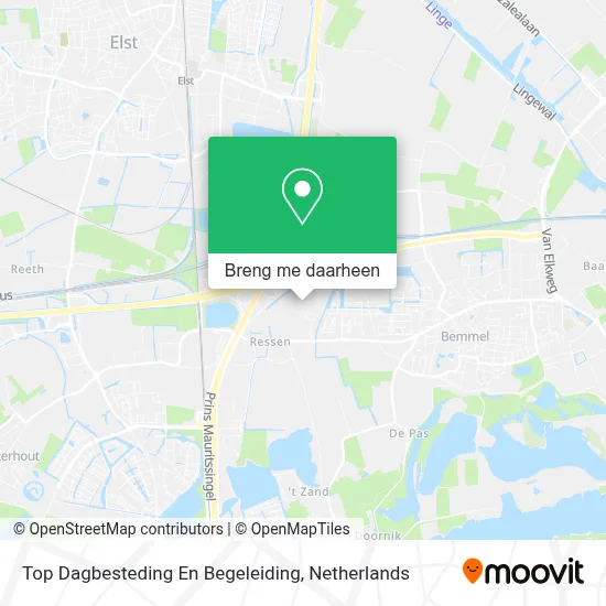 Top Dagbesteding En Begeleiding kaart