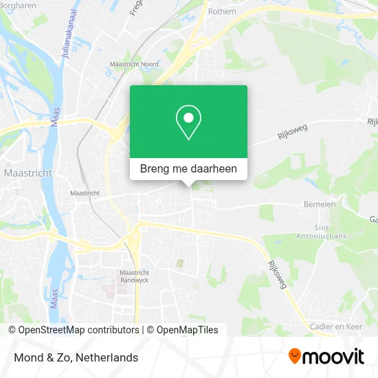 Mond & Zo kaart