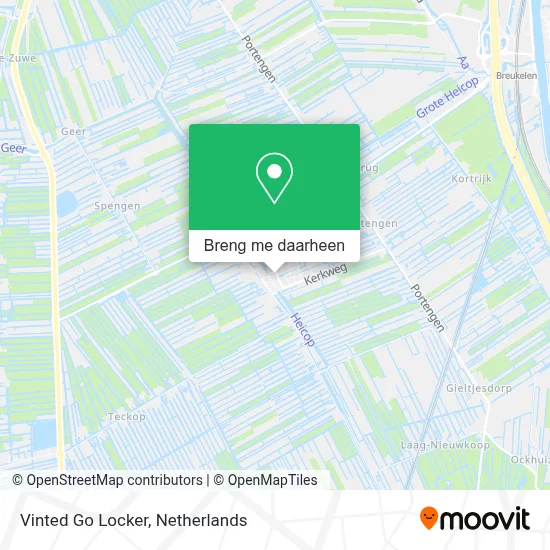 Vinted Go Locker kaart